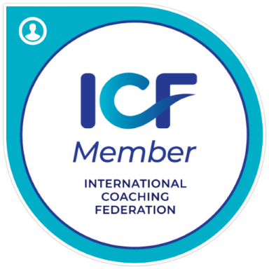 ICF Member logo for the International Coaching Federation.